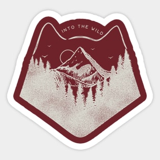 Into the Wild Sticker